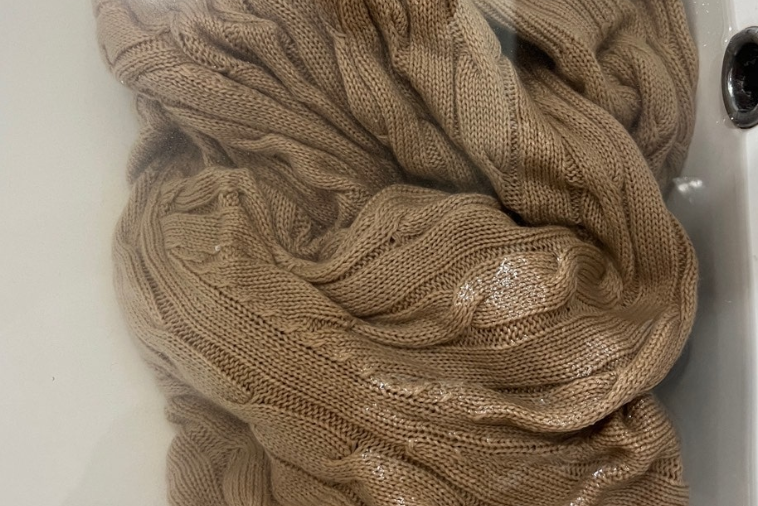 손세탁 방법, 손 빨래 탈수 방법