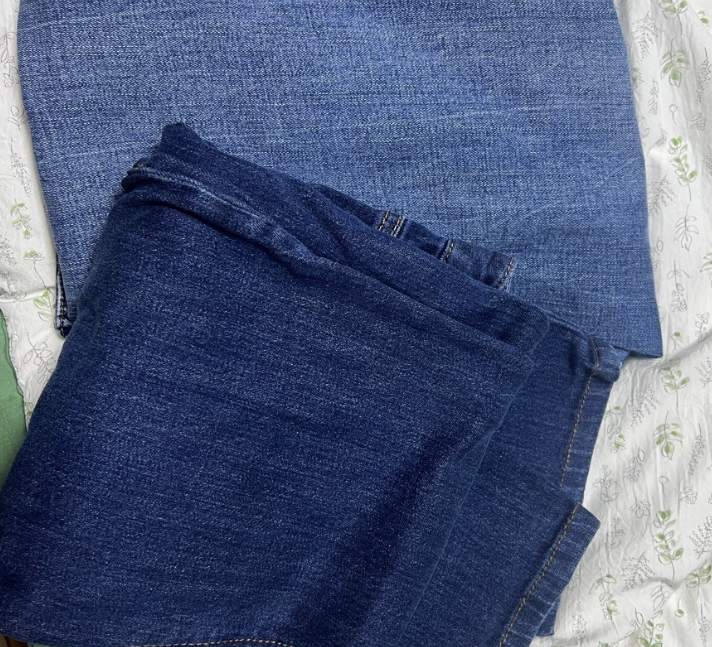 청바지 이염 방지, 물빠짐 방지 복원 방법