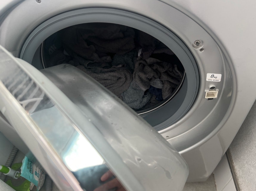 세탁 후 잔류 세제 없애는 방법