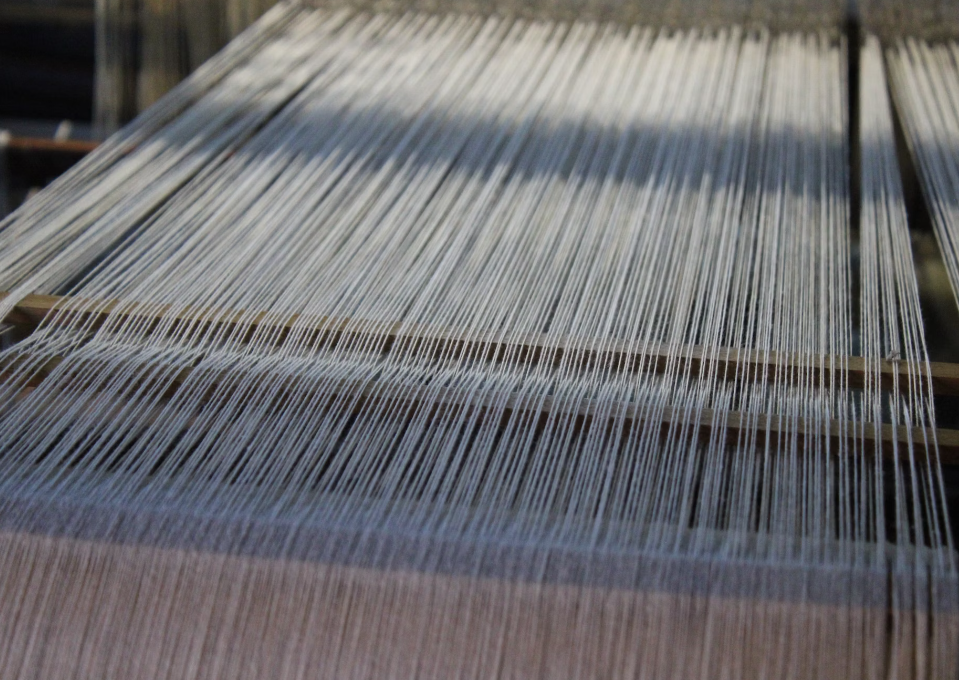 자동직기 직물 원단제작, 경사절 정지장치, 위사절 정지장치