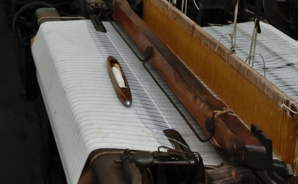 직기의 템플(temple)종류, 링 템플, 롤러 템플, 전폭 템플 특징