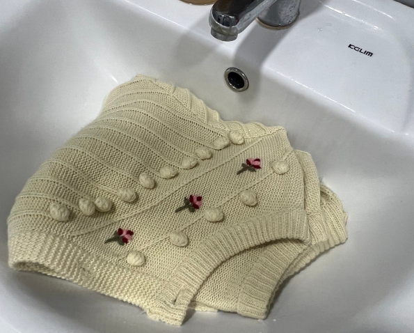 흰색 니트 세탁법, 웨트클리닝, 니트 손세탁 방법