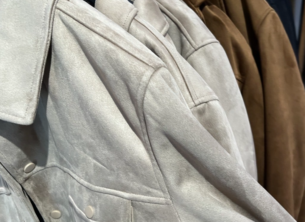 스웨이드 자켓 이염 얼룩 비 세탁 관리