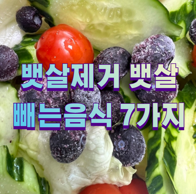 뱃살제거 뱃살빼는음식 7가지