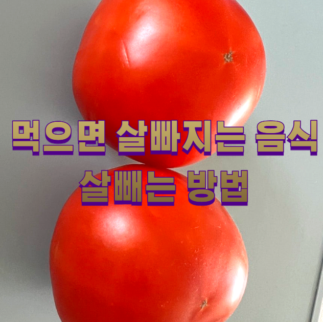 먹으면 살빠지는 음식 살빼는 방법1