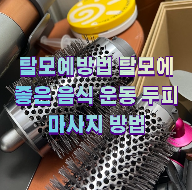 탈모예방법 탈모에 좋은 음식 운동 두피마사지 방법1